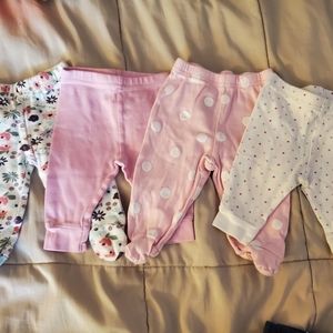 Baby girl clothing lot size 0-3 months